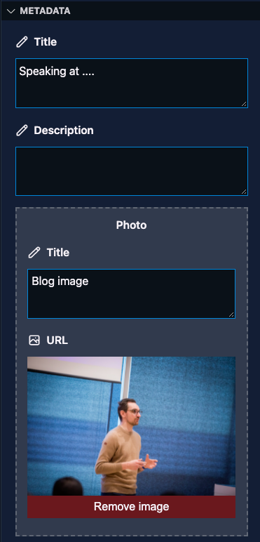 Multi-dimensional content type fields